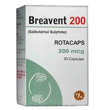 Breavent Rotacaps 200mcg 30's