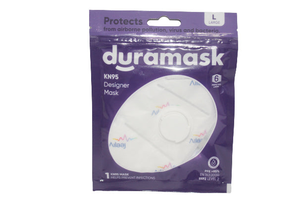 Duramask Ultimate White (Dm026) Kn95 Mask 1'S