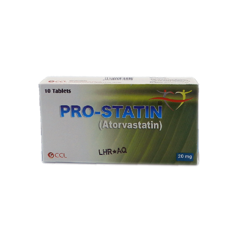 Pro-Statin Tab 20mg 10's
