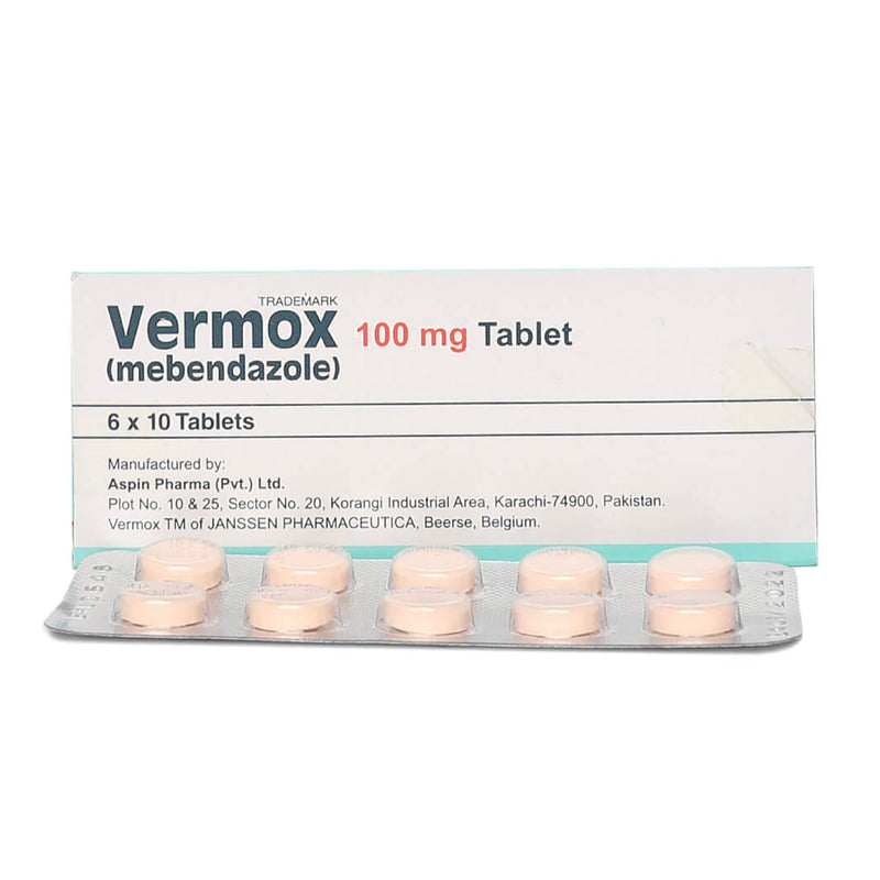 Vermox Tab 100mg 60's