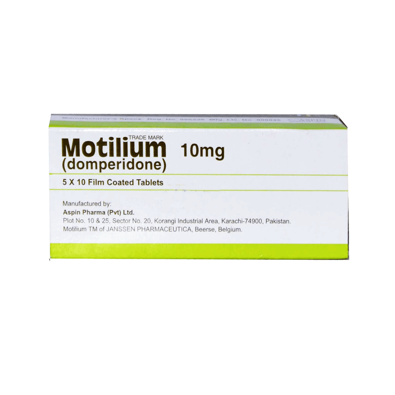 Motilium Tab 10mg 50's