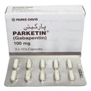 Parketin Cap 100mg 3x10's