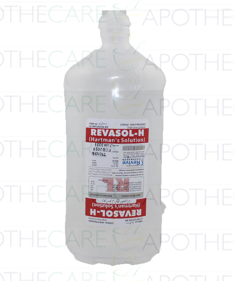 Revasol-H Ringer's Lactate I/V Inf 1000ml