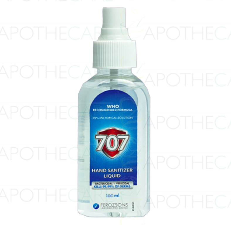707 Hand Sanitizer Liquid Spray 100ml