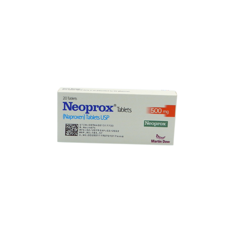 Neoprox Tab 500mg 2x10's
