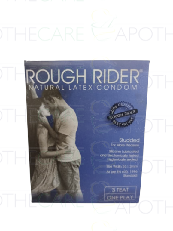 Rough Rider Natural latex Condom 3's