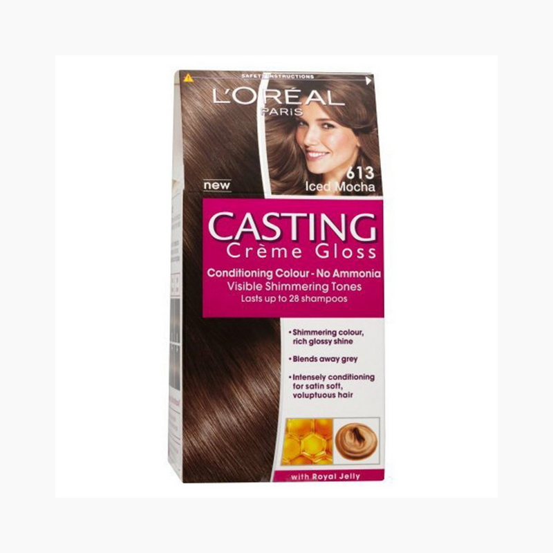 L'Oreal Paris Casting Hair Colour Gloss (Iced Mocha 613) Cream 1's