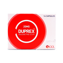Duprex Cap 20mg 14's