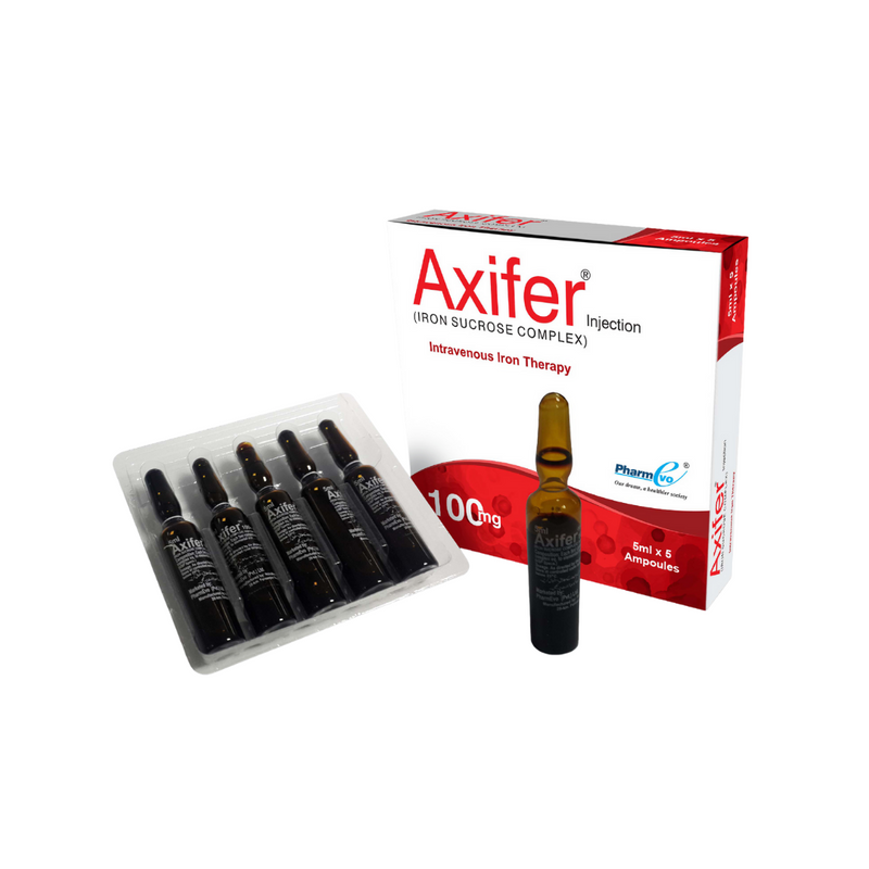 Axifer IV Inj 100mg 5amp