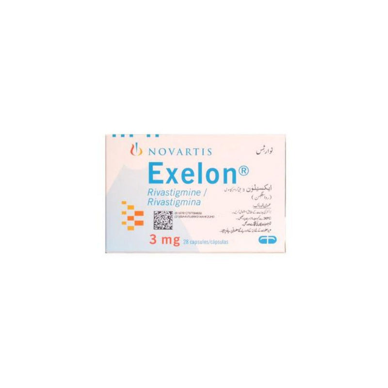 Exelon Cap 3.0 mg 28's