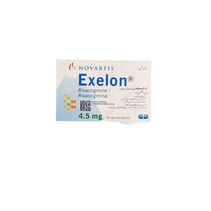 Exelon Cap 4.5 mg 28's
