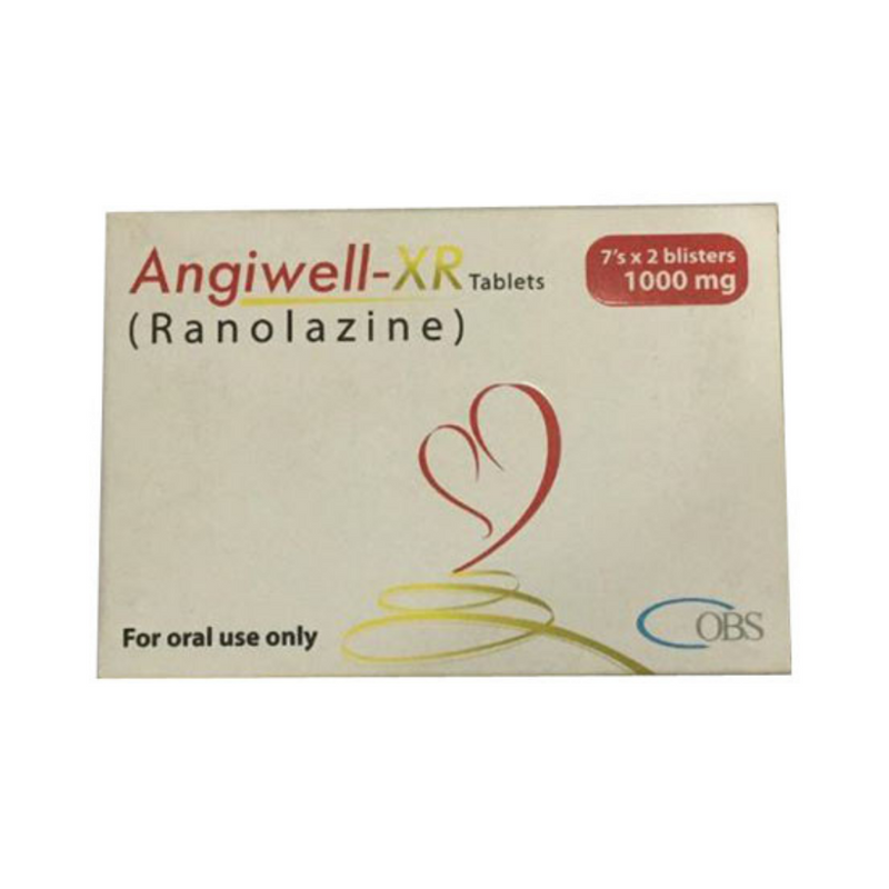 Angiwell-XR Tab 1000mg 2x7's