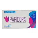 Paridopa Tab 50/12.5/200mg 30's