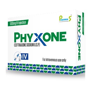 Phyxone IV Inj 500mg  1's