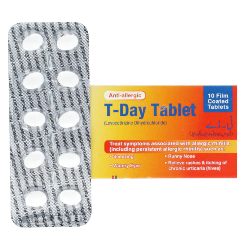 T-Day Tab 5mg 10's