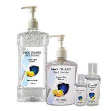 Max Guard Hand Sanitizer Lemon & Mint 500Ml