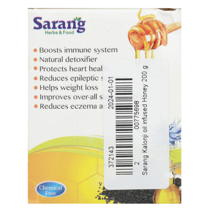 Sarang Kalonji Oil Infused Honey 200 G