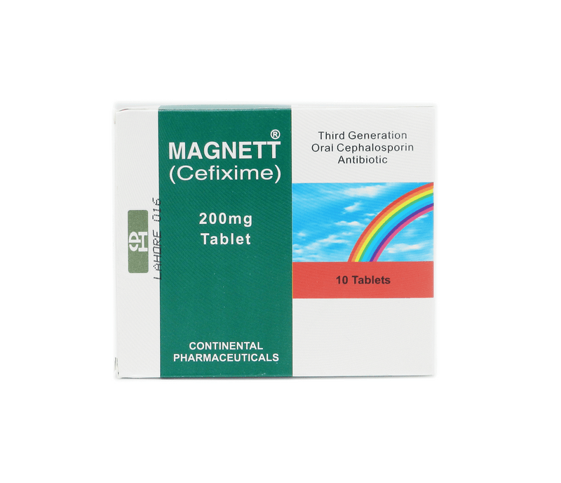 Magnett Tab 200mg 1x10's