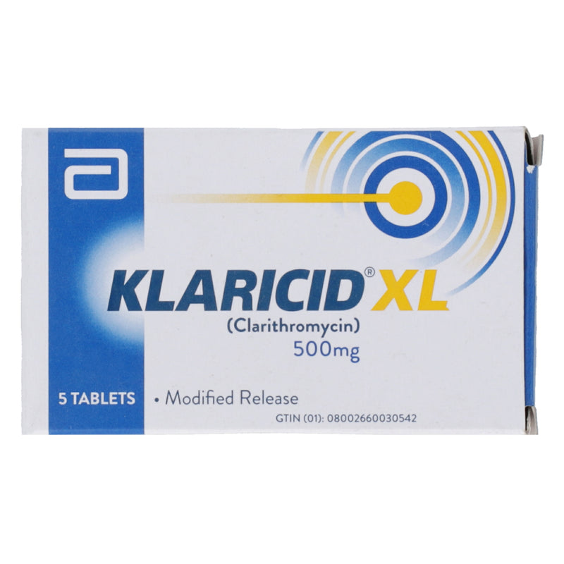 Klaricid XL Tab 500mg 5's
