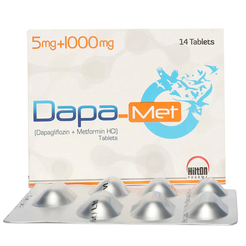 Daploz-Met Tab 5/1000mg 14's
