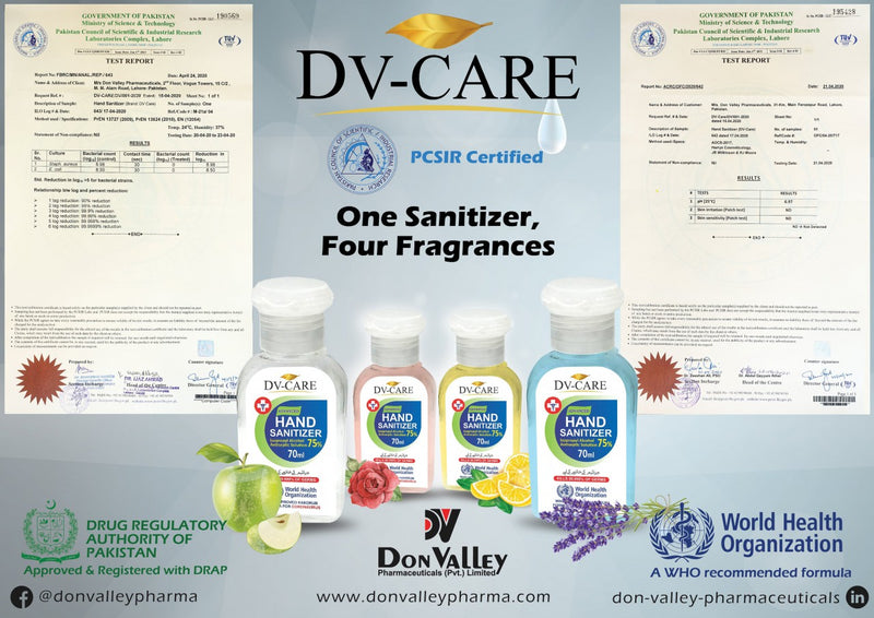 Dv-Care Hand Sanitizer Apple 70Ml