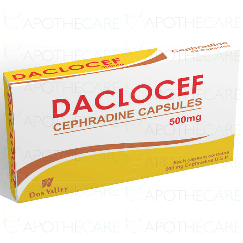 Daclocef Cap 500mg 12's