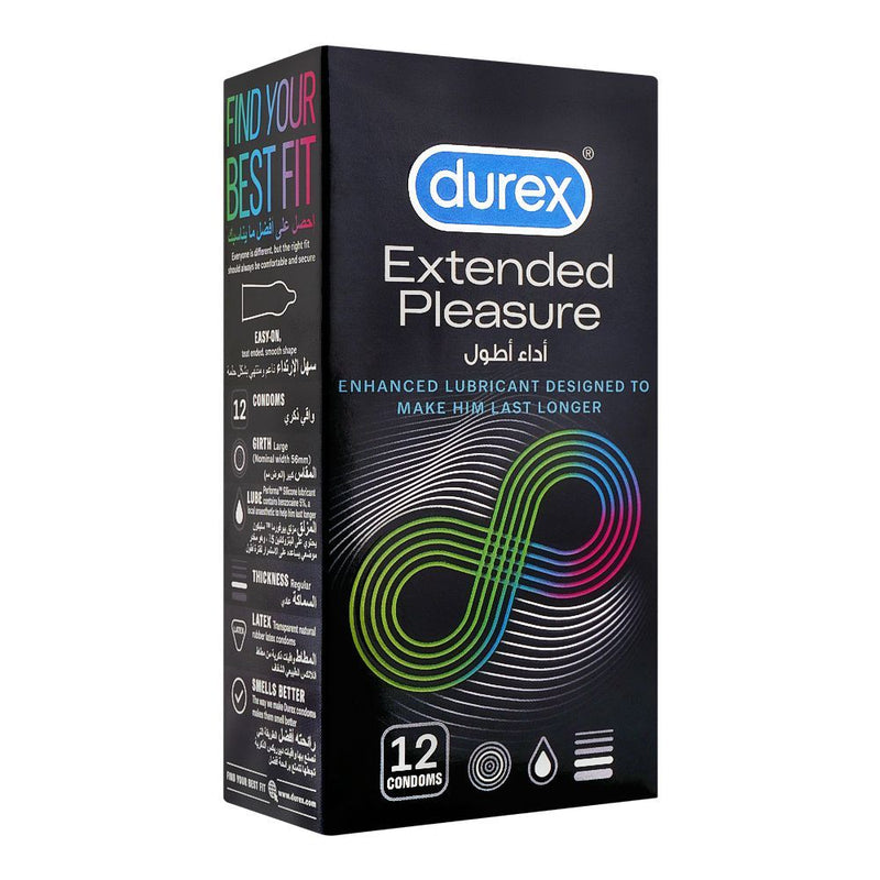 Durex Extended Pleasure 12's Pack of 2