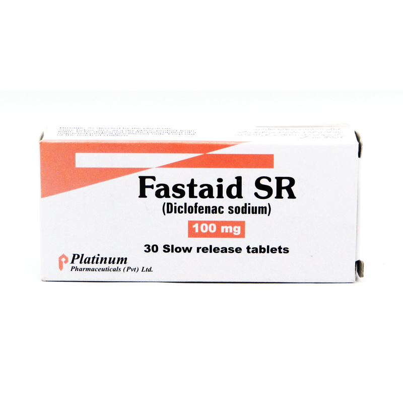 Fastaid S.R. Tab 100mg 30's
