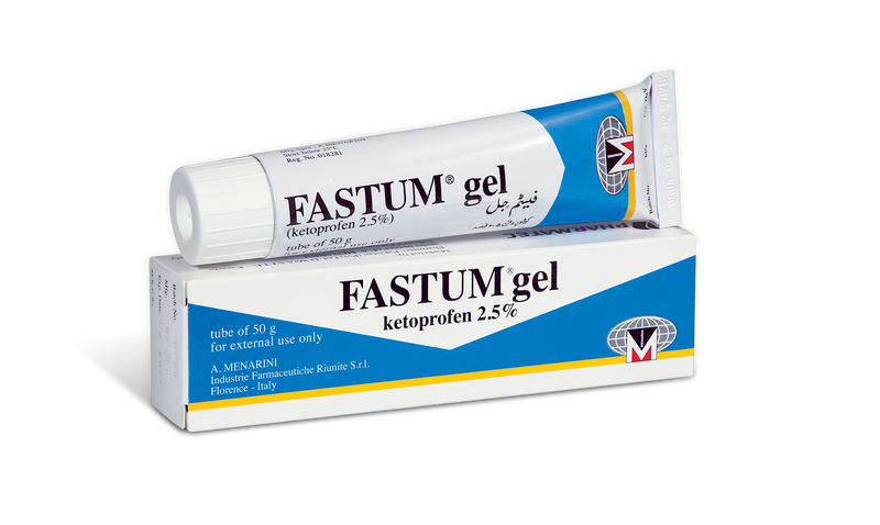 Fastum Gel 2.5% 50gm