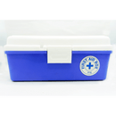 First Aid Box Empty Large 1S Model F 110 Blue White