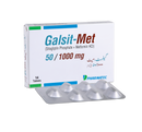 Galsit-Met Tab 50/1000mg 14's
