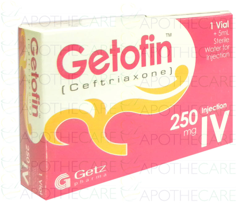Getofin IV Inj 250mg 1Vial