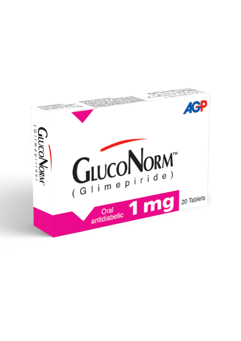 Gluconorm Tab 1mg 20's