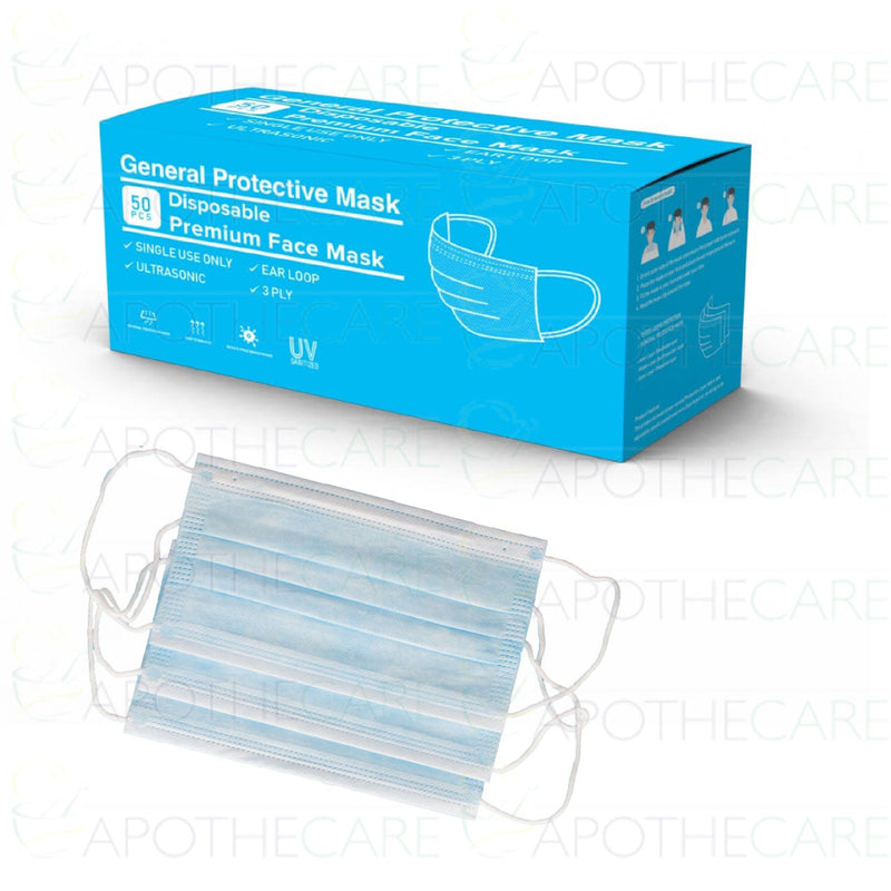 General Protective Disposable Premium Face Mask Box (EE-FM2) 50's