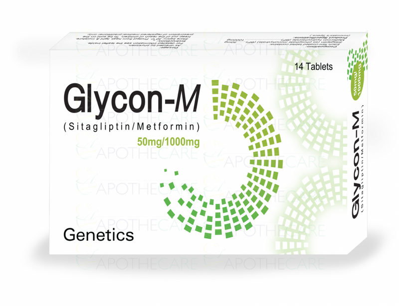 Glycon M Tab 50/1000mg 14's