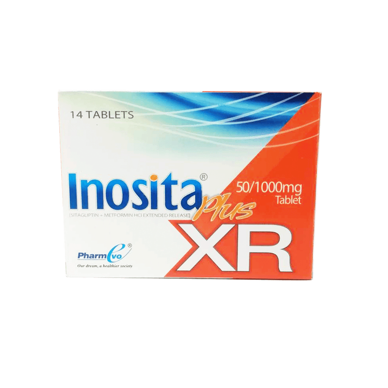 Inosita Plus XR Tab 50/1000mg 14's