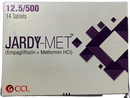 Jardy-Met Tab 12.5/500mg 14's