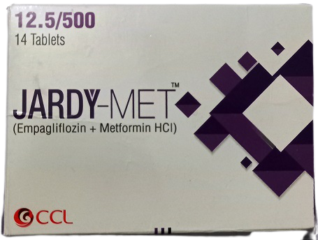 Jardy-Met Tab 12.5/500mg 14's