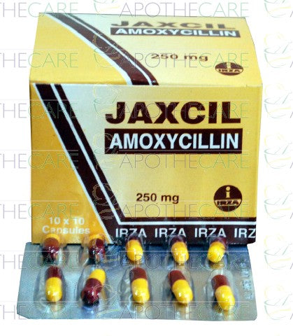 Jaxcil Cap 250mg 10x10's