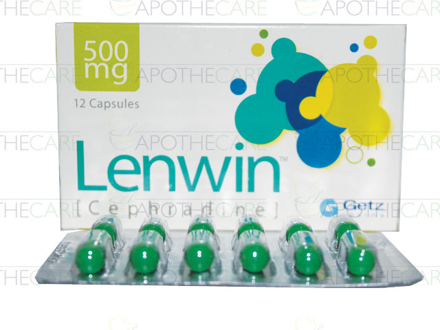 Lenwin Cap 500mg 12's