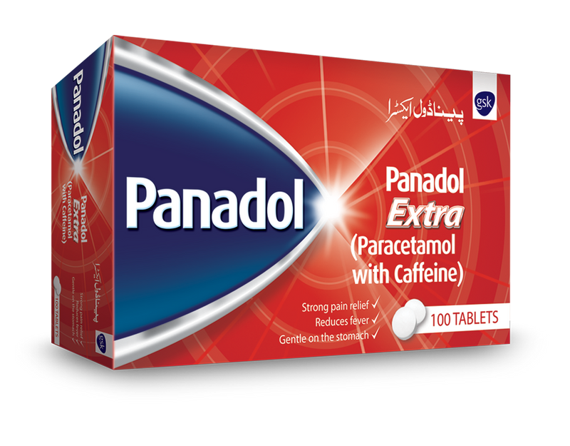 Panadol Extra Tab 500mg/65mg 100's