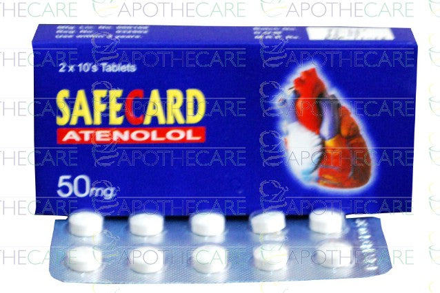 Safecard Blister Tab 50mg 2x10's