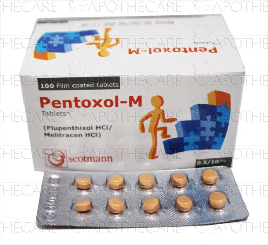 Pentoxol-M Tab 0.5mg/10mg 10's