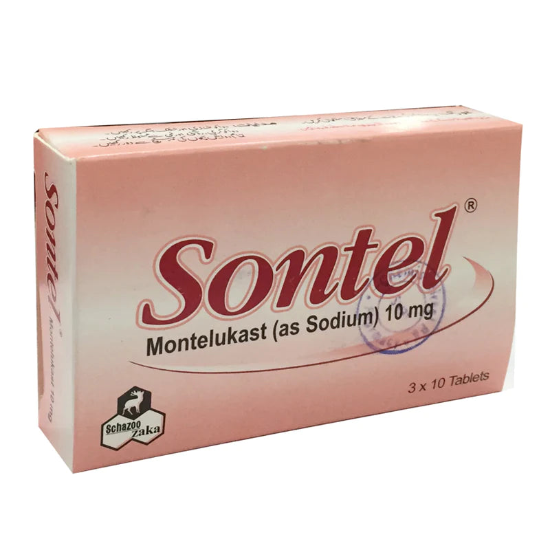 Sontel Tab 10mg 3x10's