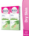 Veet Wax strips Dry- 12's bundle of 2
