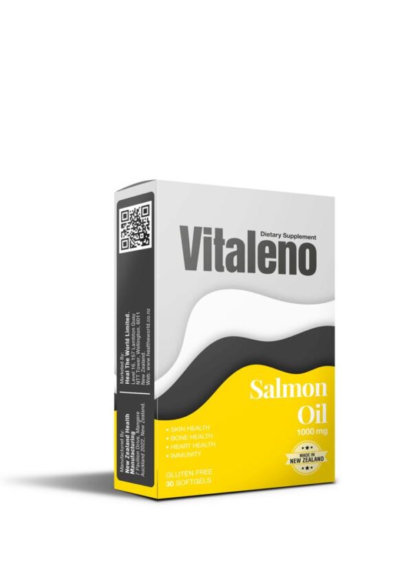 Vitaleno Salmon Oil 1000Mg Softgels