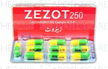 Zezot Cap 250mg 6's