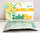 Zolid Plus Tab 15mg/500mg 28's
