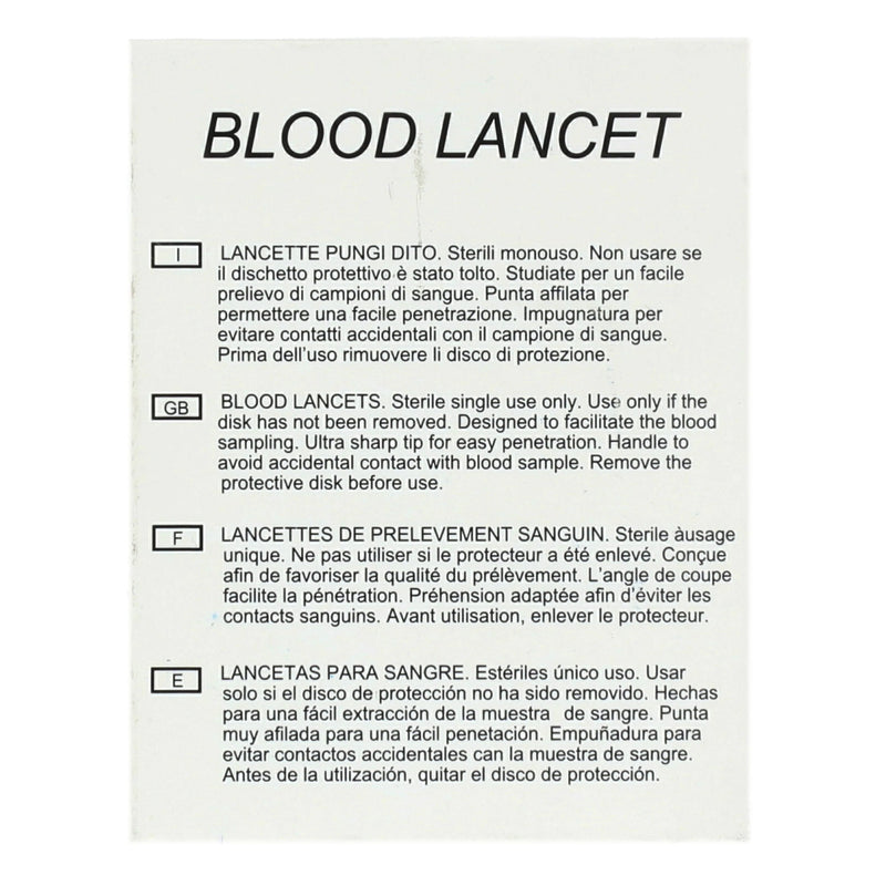 Heal care Blood Lancet 200's
