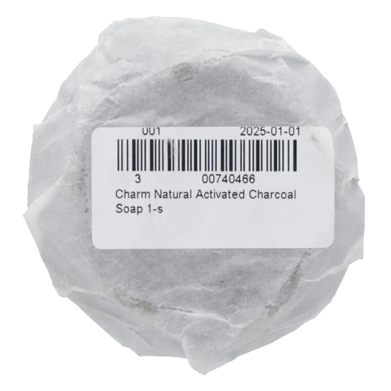 Charm Natural Activated Charcoal Soap 1's